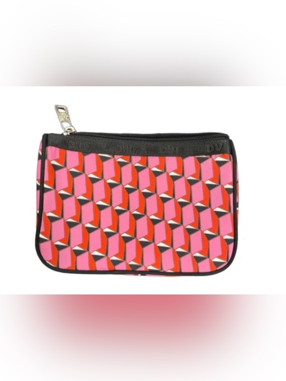 Diane von Furstenberg x Target Bag Pink Modern Geometric Limited Ed Retired HTF